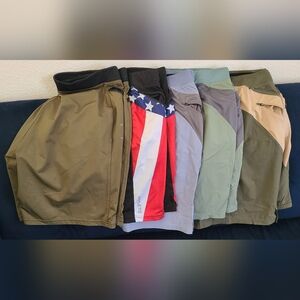 Hylete Above The Knee workout athletic shorts L